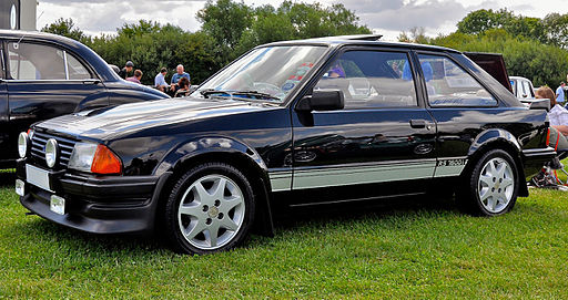 1983 Ford Escort RS1600i black