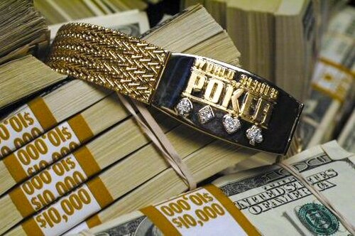 Non-Main Event gold bracelets given to the event winners during the 2005 World Series of Poker