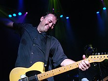 Jim Babjak performs with the Smithereens in Grapevine, Texas, 2007. 20070714-2056-Smithereens.jpg