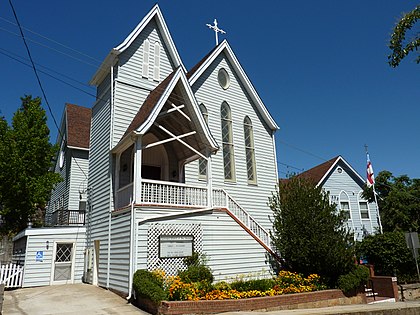 Калифорния церковь. Плейсервилль. Placerville California. Pretty place Church California.