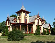 Eugene Saint Julien Cox House in St. Peter, Minnesota, built in 1871