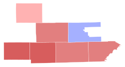 2016 MI-07 Election by County.svg