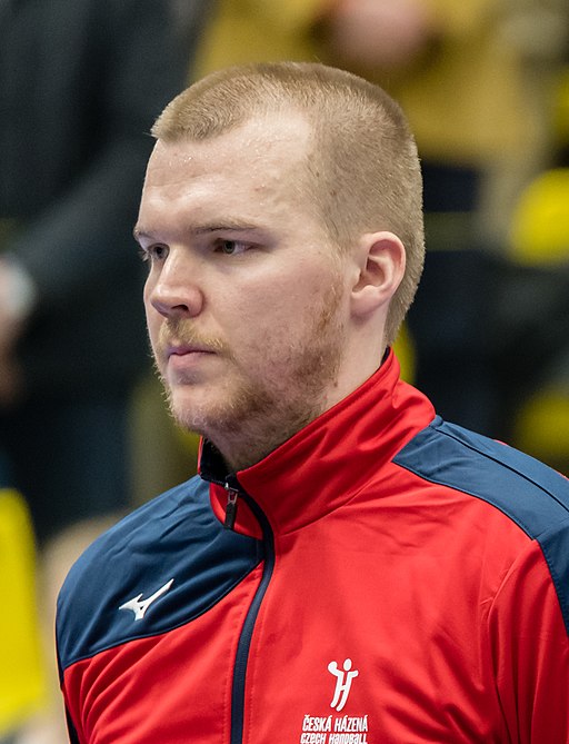 20180105 Men's handball Austria - Czechia Tomáš Mrkva 850 9001