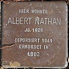 Stolpersteine in Duisburg: Albert Nathan