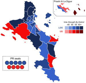 Elecciones parlamentarias de Seychelles de 2020