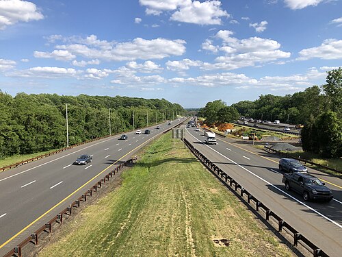 The Garden State Parkway in Middletown