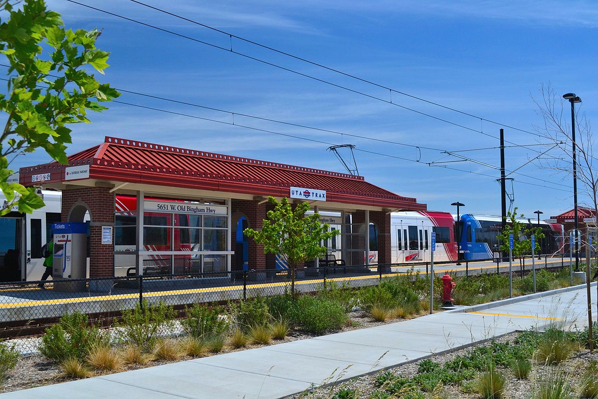 5600 West Old Bingham Highway station - Wikipedia