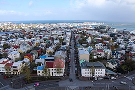 Panorama, Rejkjavik, Island