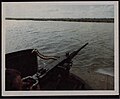 File:A crew member test fires the .50 cal machine gun off the ACV