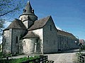 Zvonice kostela Notre-Dame de Sauvelade