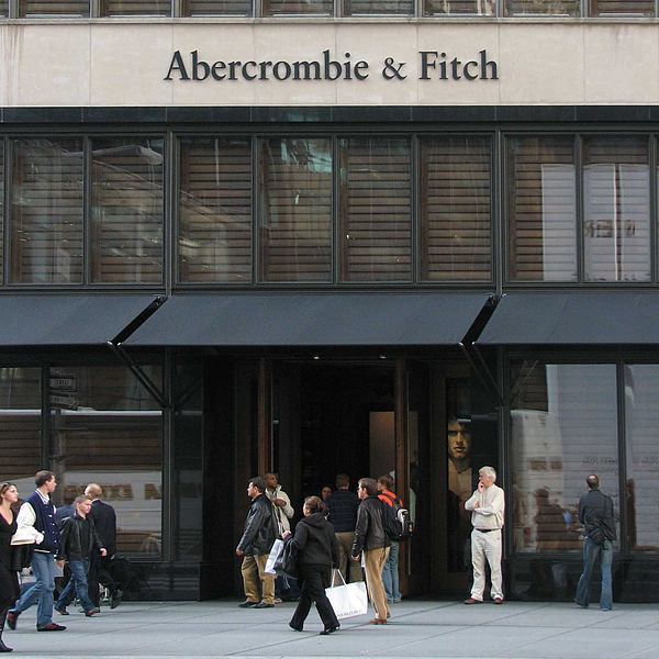 Abercrombie store on Fifth Avenue, Manhattan