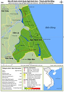 250px Administration map of Ngu Hanh Son District%2C Danang City