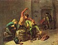 Թղթախաղի պատճառով կռվող գյուղացիներ 1630-1640. Դրեզդենի պատկերասրահ
