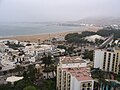 View over Agadir beach, May 2005