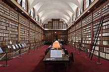 Lesesaal der städtischen Bibliothek