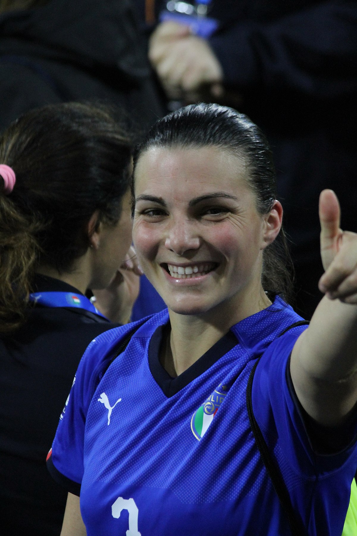 Báo cáo bằng văn bản cuộc phỏng vấn nữ cầu thủ Ac Milan: Alia Guagni