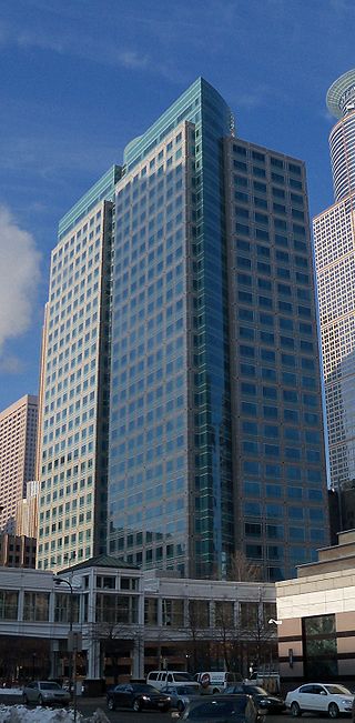 <span class="mw-page-title-main">Ameriprise Financial Center</span> Skyscraper in Minneapolis, Minnesota