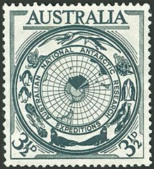 ANTARCTIC RESEARCH COMMEMORATION - Australian stamp Antarctic Research Commemorative Stamp - Australian stamp.jpg