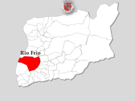 Kaart van Rio Frio