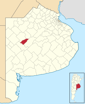Localização de Hipólito Yrigoyen