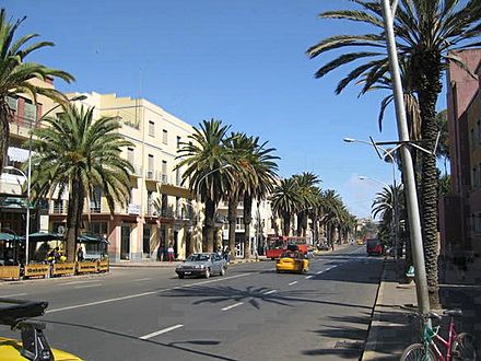 Asmara main street, Harnet Avenue