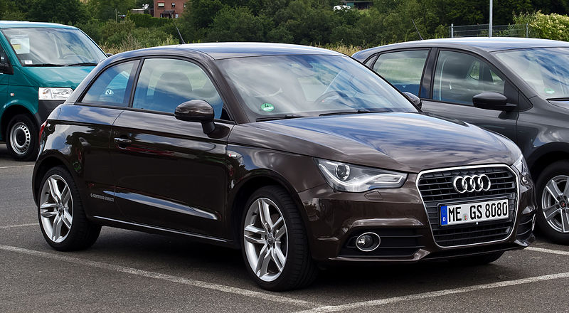 File:Audi A1 1.4 TFSI Ambition S-line – Frontansicht, 21. Juli 2012, Velbert.jpg