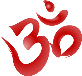 File:Aum calligraphy Red.svg