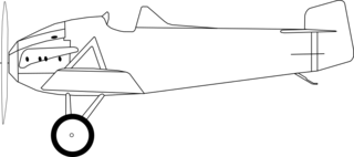 Avia BH-4 1922 prototype fighter aircraft