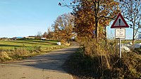 Čeština: Bývalá silnice mezi obcemi Hůry a Úsilné v okrese České Budějovice. English: Former road between the villages of Hůry and Úsilné, České Budějovice District, Czechia.