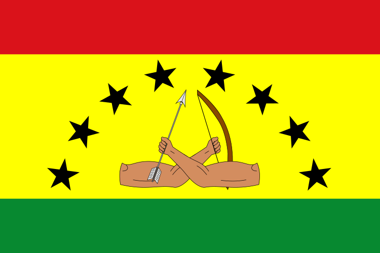 Fișier:Bandera de la Comarca Guna Yala.svg