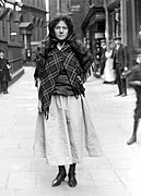 Barbara Ayrton-Gould dressed as Grace Darling