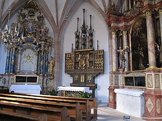 St. Barbaras Chapel, Meran church building in Merano, Italy