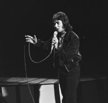 Barry Blue in the Dutch television program Popzien, 8 June 1973