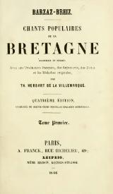 Barzaz Breiz 4e edition 1846 vol 1.djvu