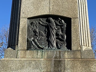 Monument aux morts de Bastia (1925), détail.