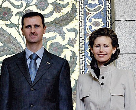 Tập tin:Bashar and Asma al-Assad.jpg