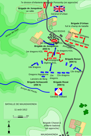 Bataille de Majadahonda Deuxième фаза.svg