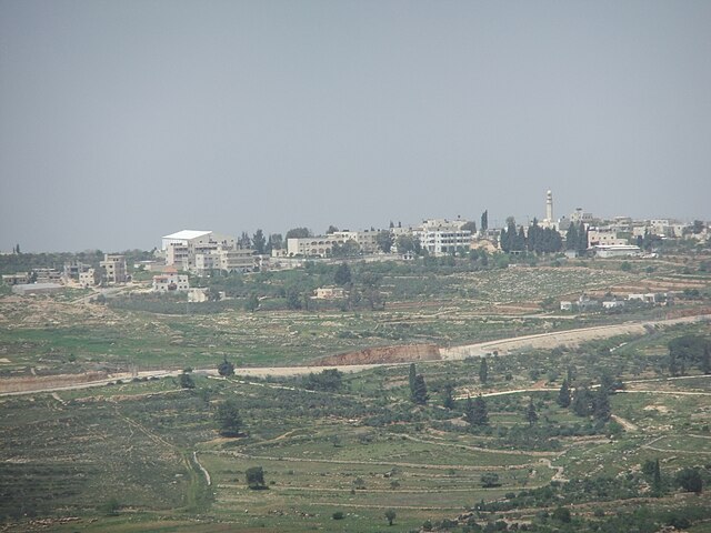 View of Beit Ijza, 2012