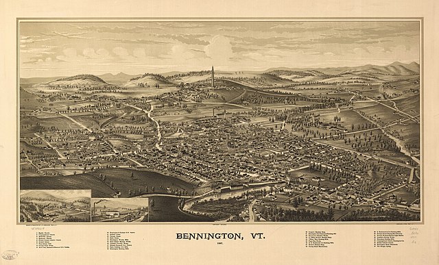 Bennington in 1887