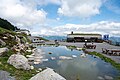 * Nomination Artificial pond and Panorama restaurant at the mountain station of the Hahnenkamm mountain railroad near Höfen with mountain Säuling (2047m) in the background --Tuxyso 21:04, 29 July 2023 (UTC) * Promotion  Support Good quality. --FlocciNivis 17:19, 6 August 2023 (UTC)