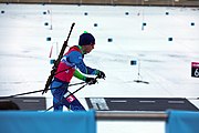 Deutsch: Biathlon bei den Olympischen Winter-Jugendspielen 2020 in Lausanne; Tag 2, 11. Januar 2020; Einzel männlich English: Biathlonl at the 2020 Winter Youth Olympics in Lausanne at 11 January 2020 – Individual men