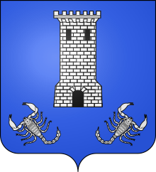 Blason du village de Souvignargues.