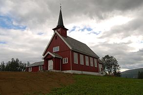 Bleikvassli Church Bleikvassli kirke.JPG