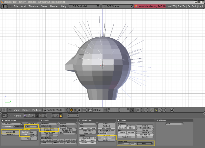 File:Blender3D Hair AddedParticles.png