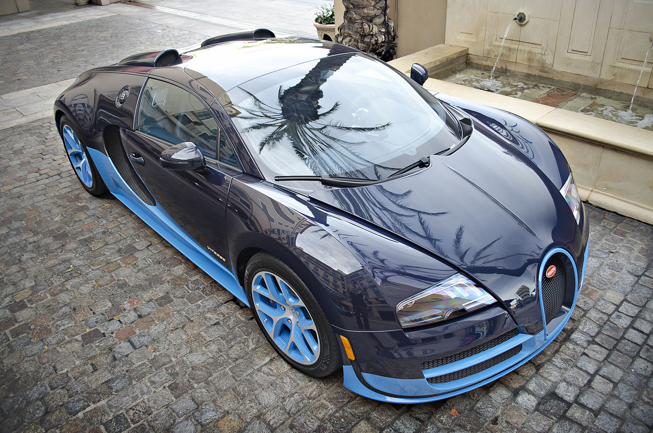 Image of Blue Bugatti Veyron Grand Sport Vitesse AKA Bleugatti (12216861026)