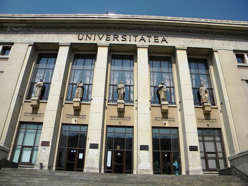 File:Bucuresti, Romania, Facultatea de Drept, UNIVRSITATEA Bucuresti, B-II-m-A-19003 (detaliu 5).JPG