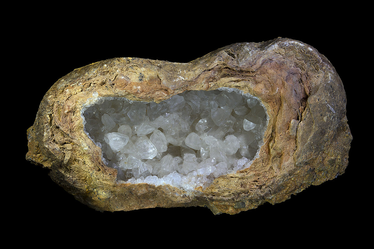 comment ouvrir une geode de quartz 