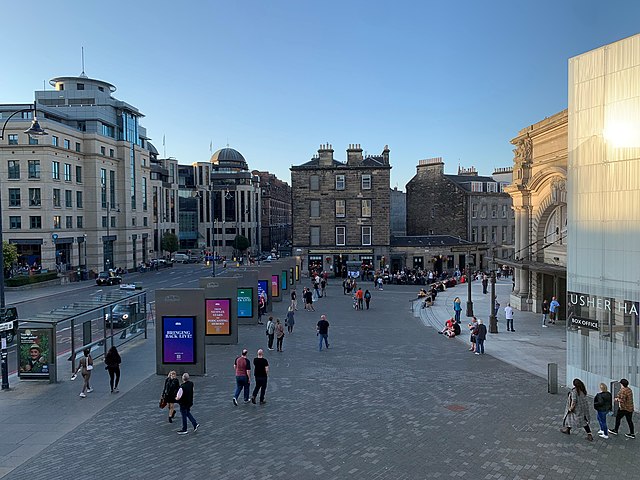 Image: Cambridge Street, Usher Hall, Edinburgh