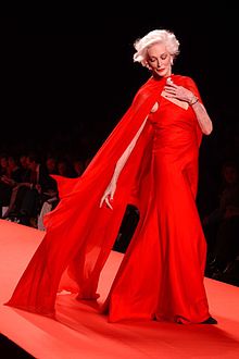 Carmen Dell'Orefice, Red Dress Collection 2005.jpg