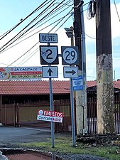PR-2 at its junction with PR-29 in Hato Tejas
